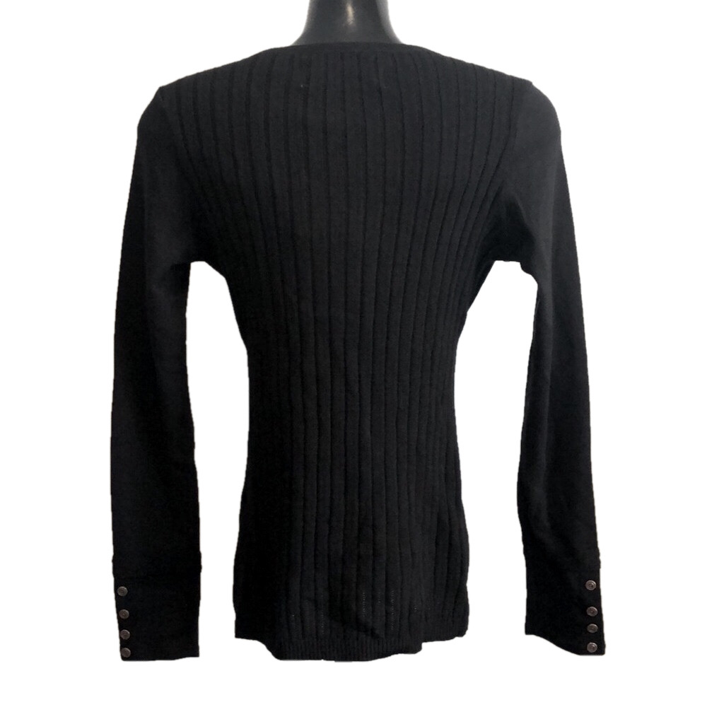 NEW Aventura Organic Black Lightweight Top, Size Large - Picture 5 of 14